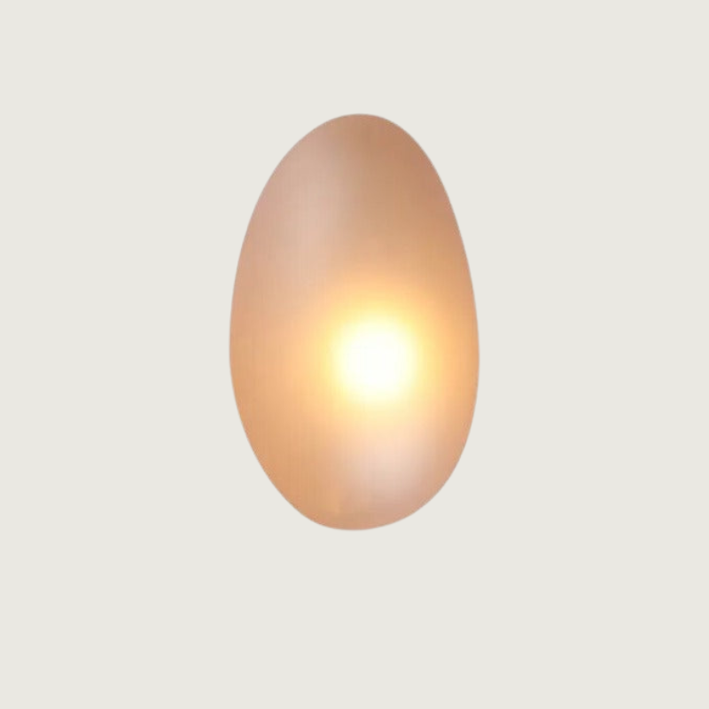 GlamGlow – Wandlampe aus farbigem Glas mit künstlerischem Flair