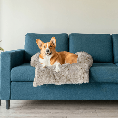 Variant image for Water-Repellent Dog Bed Protector with Soft Vegan Fur – Non-Slip, Comfortable, Suitable for All Dog Sizes-16