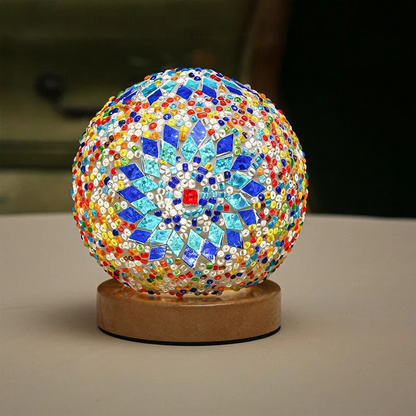 CreativaLED – Bohemian-Schreibtischlampe mit USB