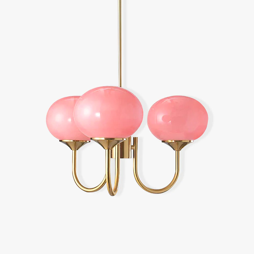 FluffyGleam – Marshmallow Chandelier Design