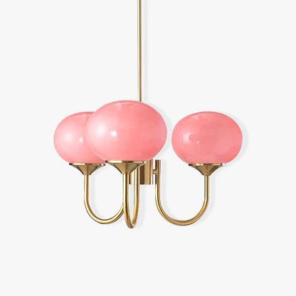 FluffyGleam – Marshmallow Chandelier Design