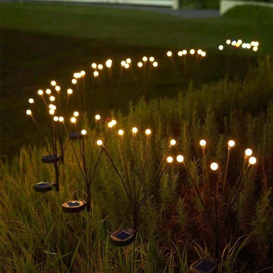 Elegant Solar Garden Lights - Energy-Saving Wireless Outdoor Lights-2