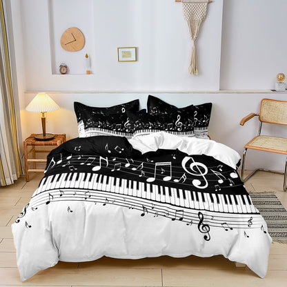 KeyHarmony - Piano and Music Note Bedding