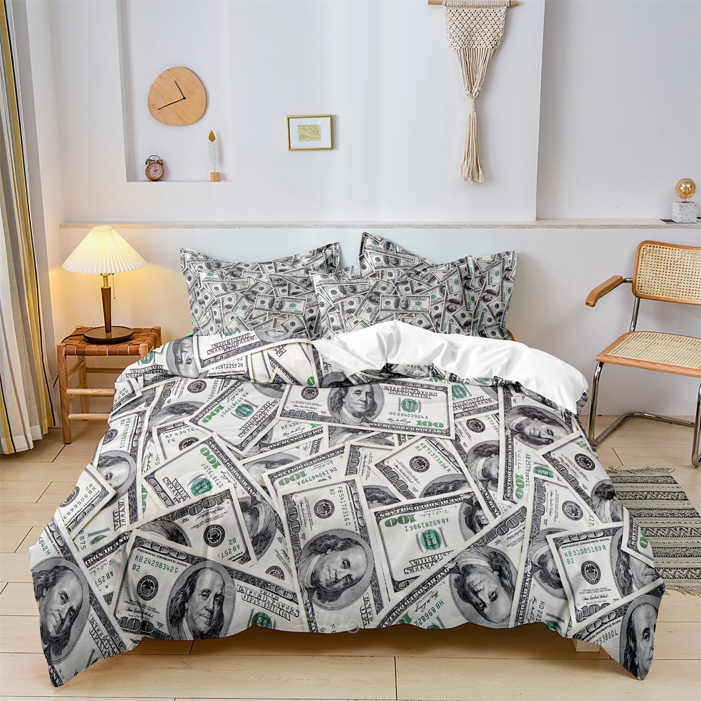RichRush - Gold Dollar Bed Set for Kids