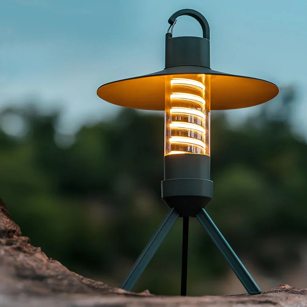 Portable Outdoor LED Light - 12-Hour Battery Life, Waterproof & Adjustable Brightness-2