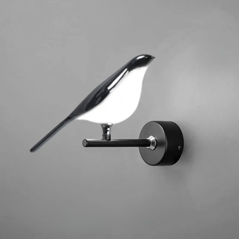 BirdGlow – Lámpara de Pared Encantadora con Pájaros para una Luz Suave y Cautivadora