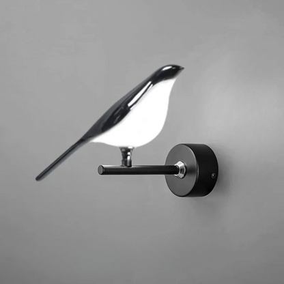 BirdGlow – Lámpara de Pared Encantadora con Pájaros para una Luz Suave y Cautivadora