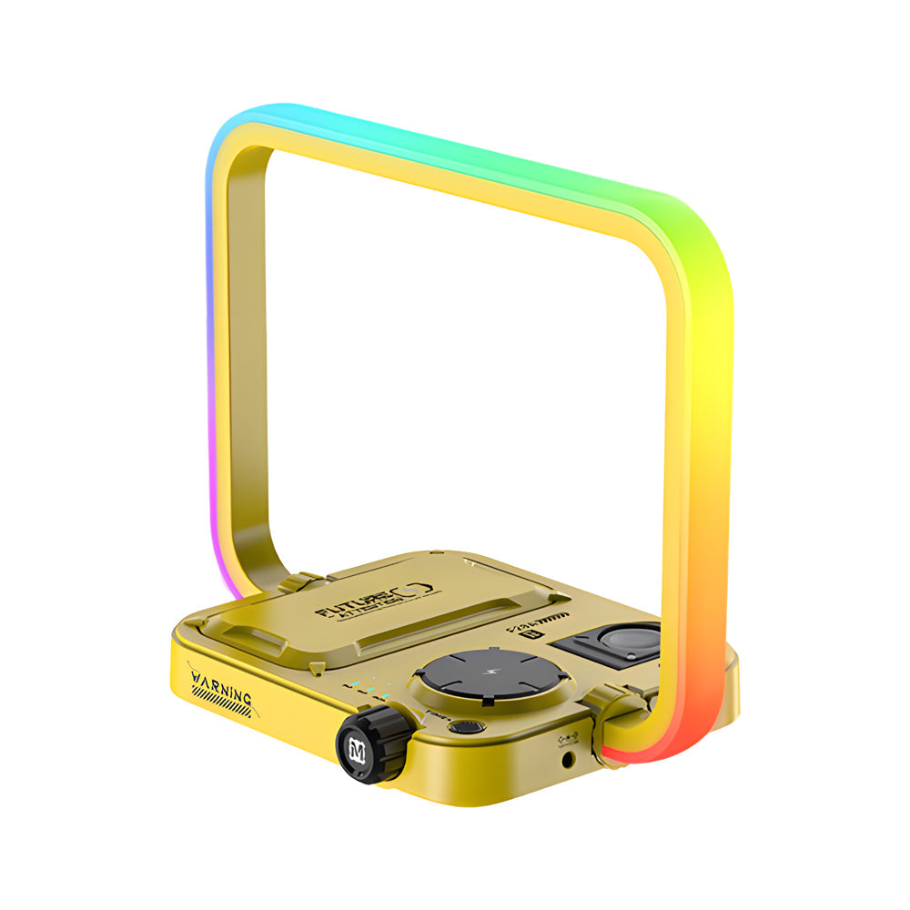 TechGlow - Lampe de bureau LED multifonctionnelle