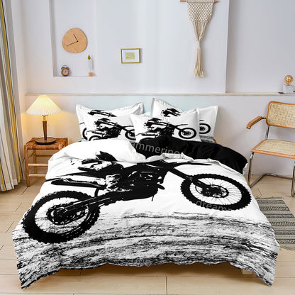 RoadWarrior - Motorcycle Duvet Cover Set