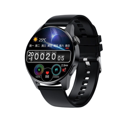 Classic Smartwatch with Health Tracking, Notifications, and Water Resistance – Elegant Design