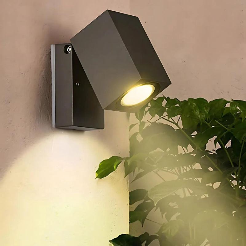 Durable Waterproof LED Outdoor Wall Light for Stylish Garden Illumination-2