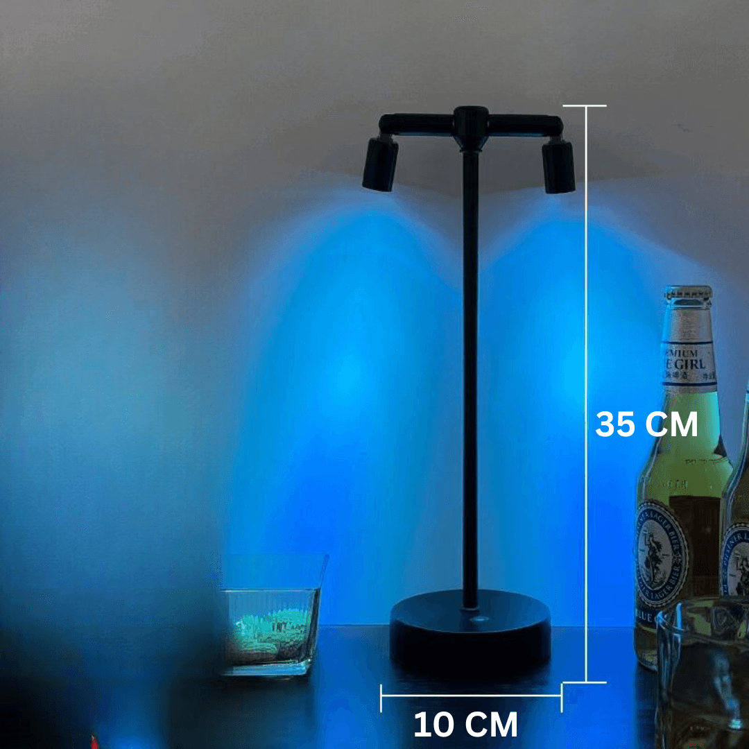 VibeLume - Lampada da Tavolo Vintage a Controllo Tattile