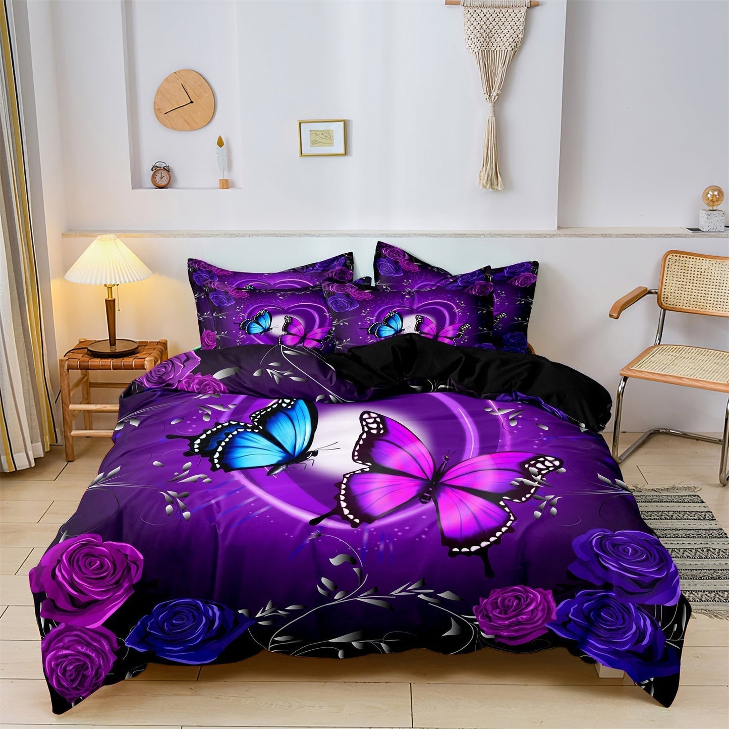 FlutterMagic - Kids’ Butterfly Bed Linen