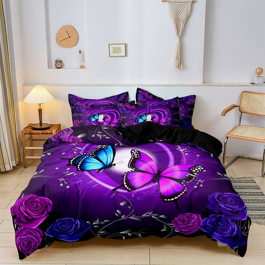 FlutterMagic - Kids’ Butterfly Bed Linen