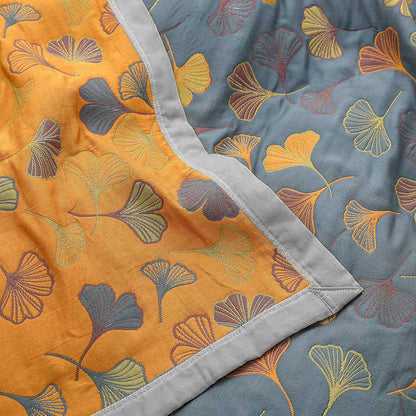 LeafNest - Soft Cotton Bed Linen with Leaf Motif