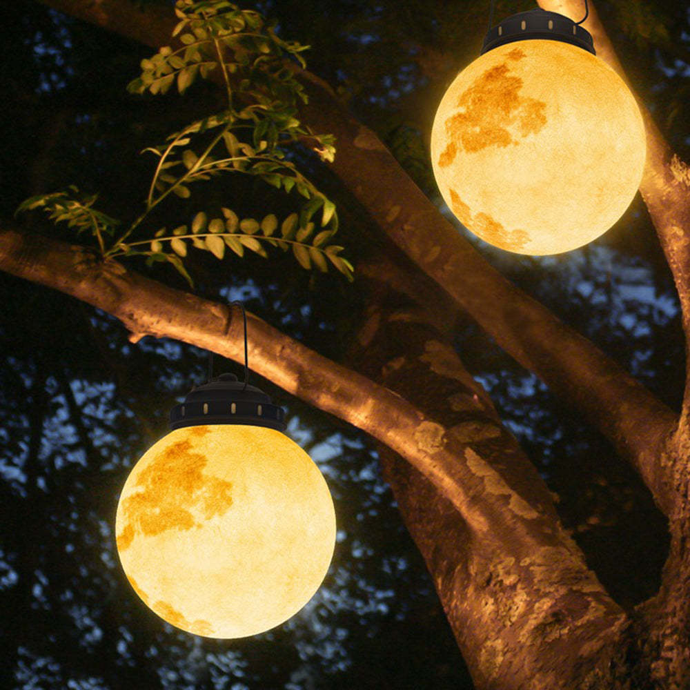 Solar Garden Lamp - Modern Solar-Powered LED Outdoor Lights in Gold Metal-3