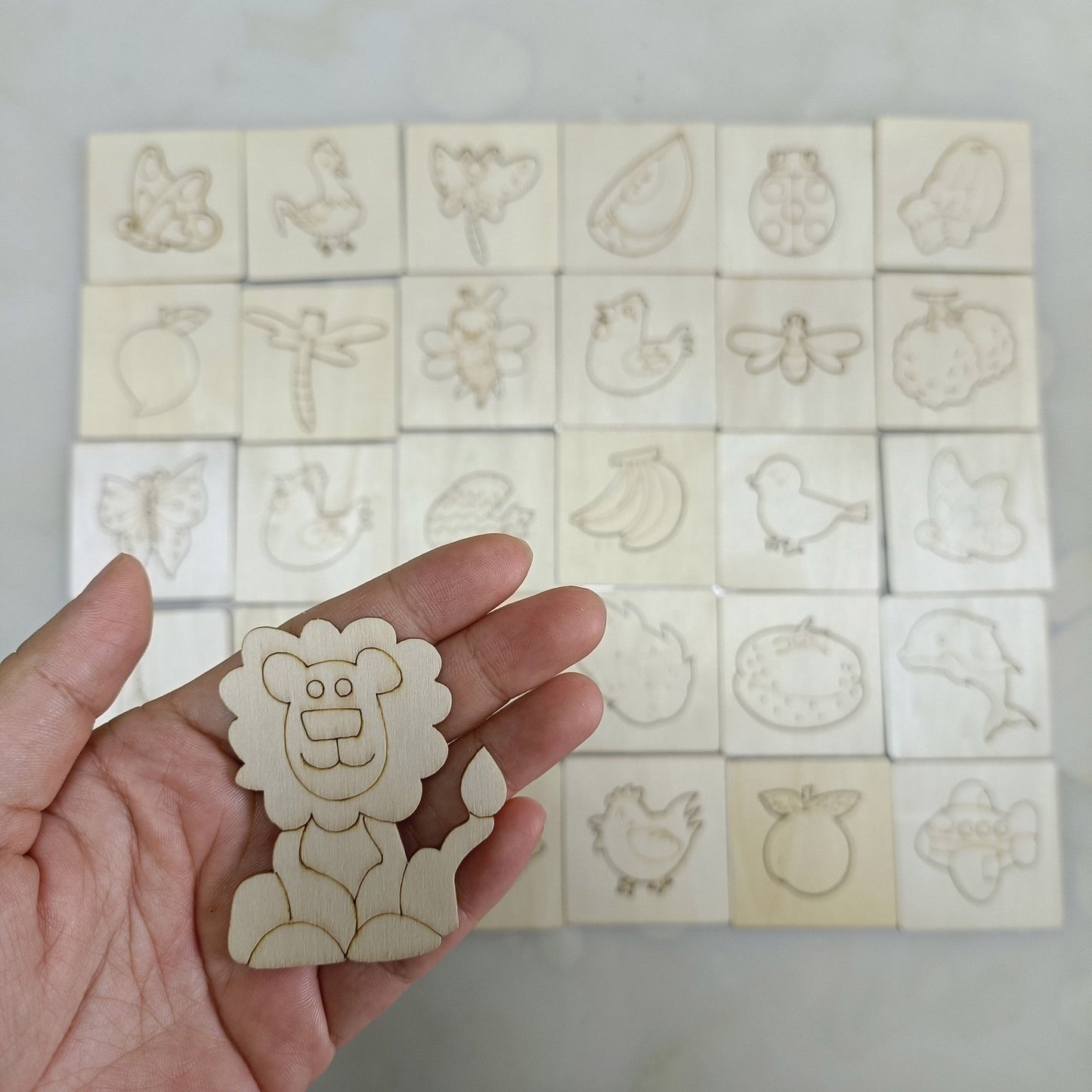 InspireSketch - Montessori 20-Piece Drawing Set for Creative Play