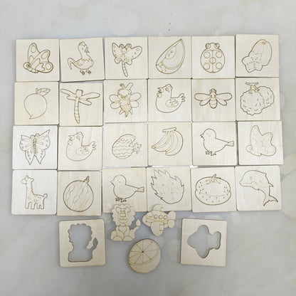 InspireSketch - Montessori 20-Piece Drawing Set for Creative Play