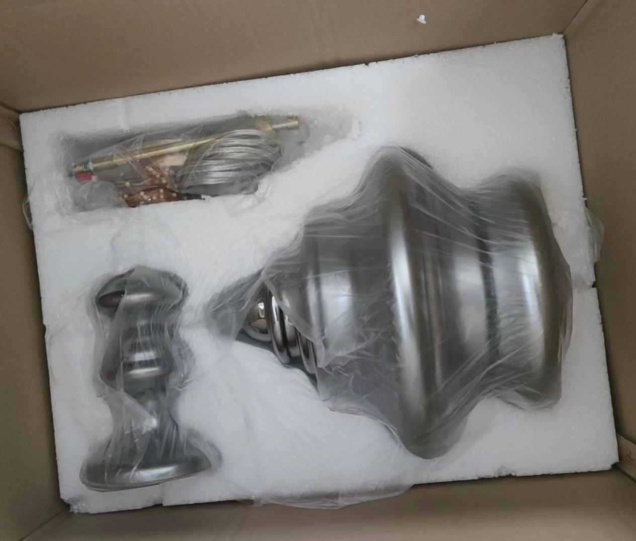 NebulaGlow - Lampe Suspendue Grise