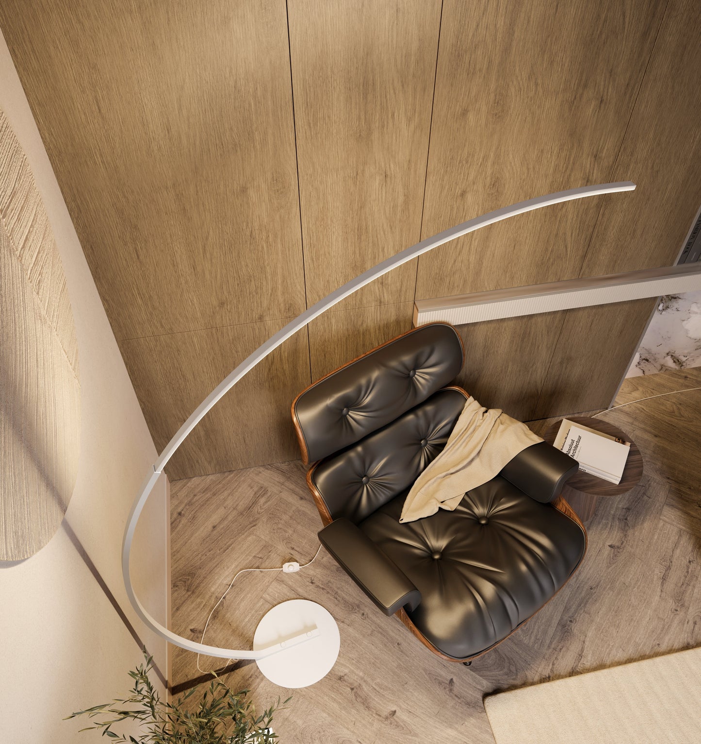 SwitchLume – Lampadaire LED avec interrupteur au pied