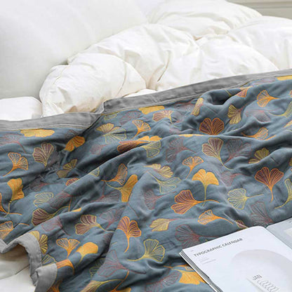 LeafNest - Soft Cotton Bed Linen with Leaf Motif
