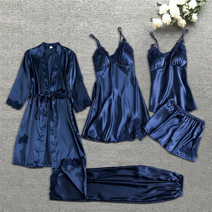 VelvetSlumber - Sophisticated Sleepwear Set for Ultimate Nighttime Comfort