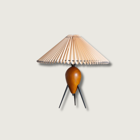 EcoBeam – Modern Tripod LED Lamp with Fabric Shade