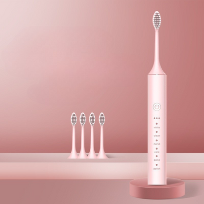 FreshPulse - Rechargeable Toothbrush with Brush Heads