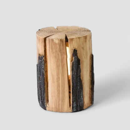 LUXELY - Outdoor Lamp Imitation Tree Stump Light Fixture with 50,000-Hour Lifespan-2