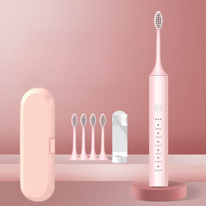 FreshPulse - Rechargeable Toothbrush with Brush Heads
