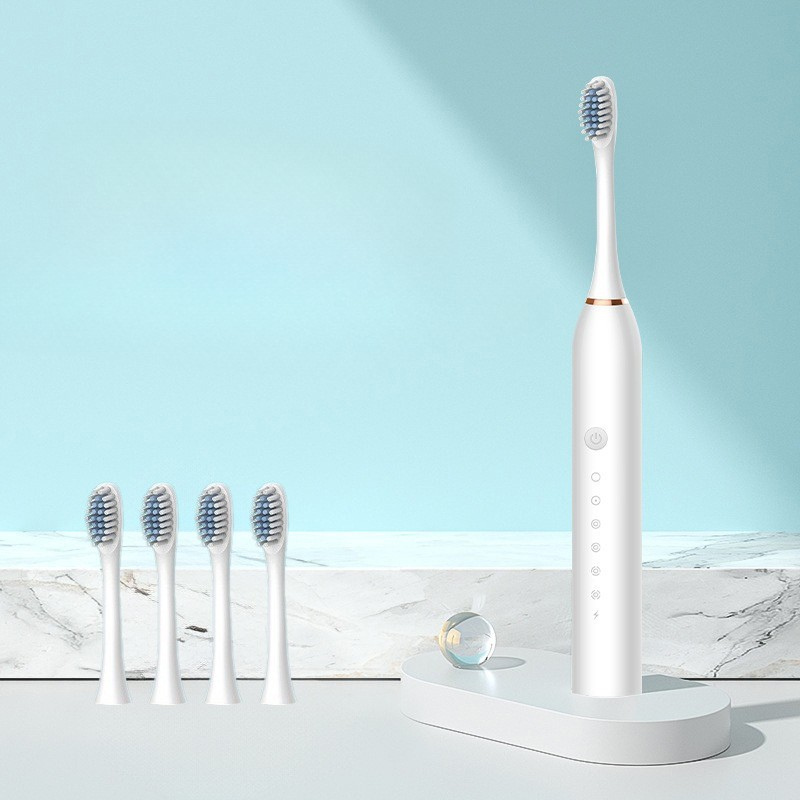 FreshPulse - Rechargeable Toothbrush with Brush Heads