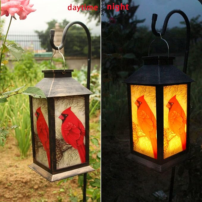 Solar Lanterns - Waterproof Outdoor Solar Lantern Lights for Garden Decor-5