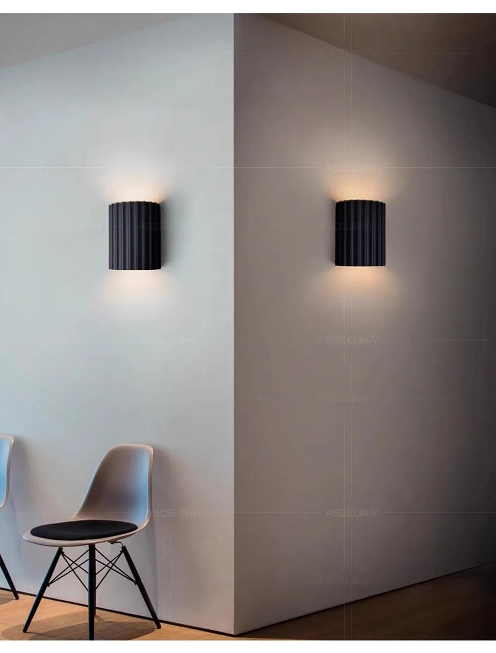 LumeSculpt – Modern Resin Wall Light