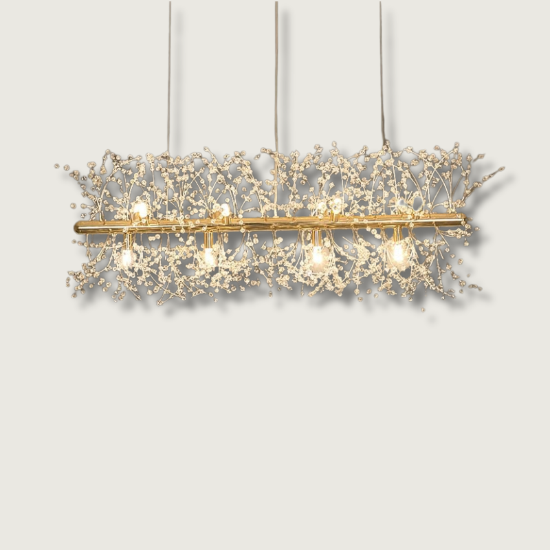 CrystalGlare – Elegant Crystal Snowflake Chandelier