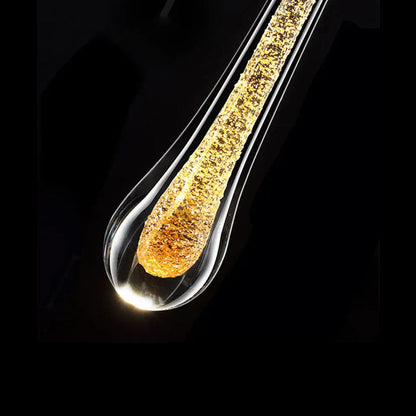 LuxeGlide – Chic Water-Drop LED Wall Lamp
