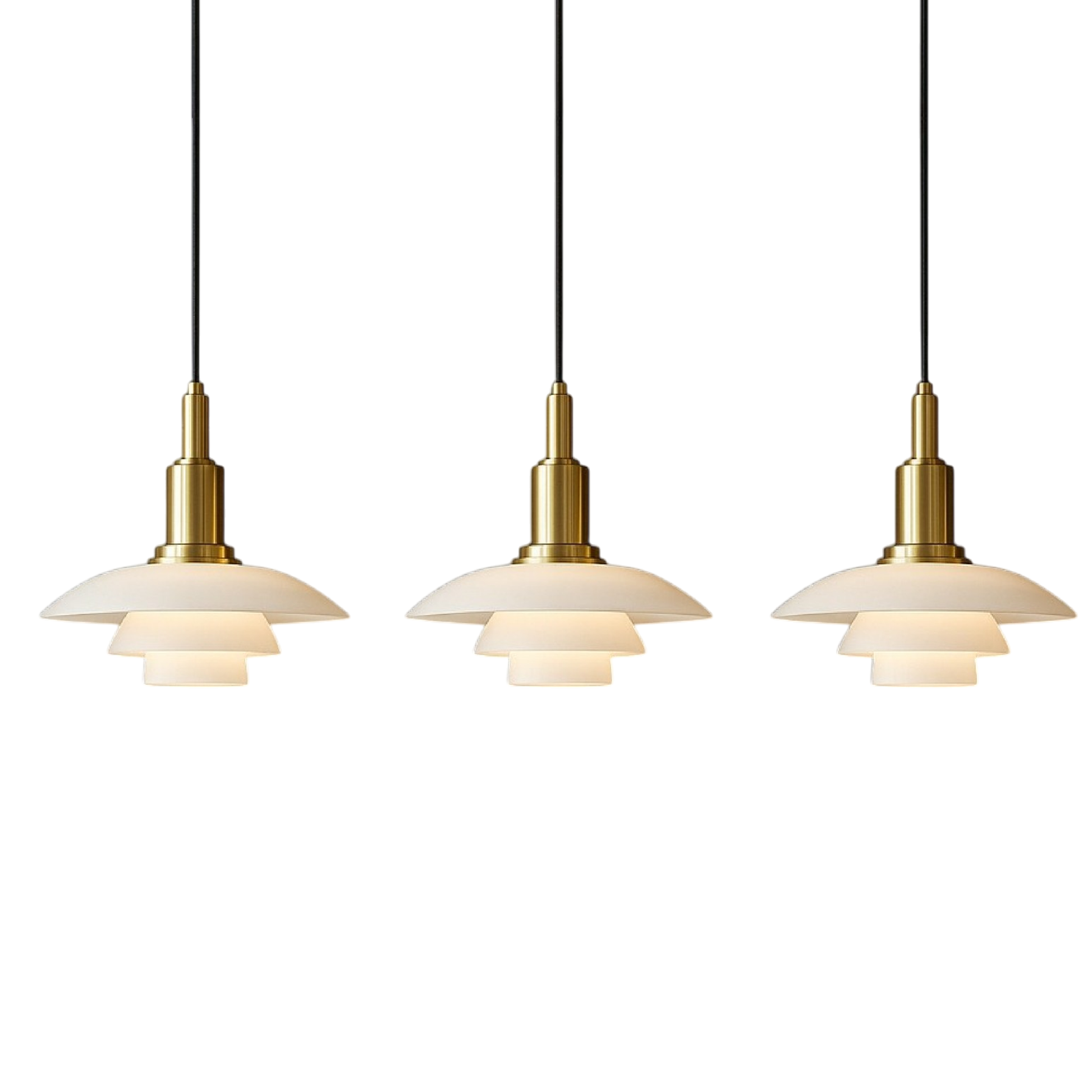 2/3 head Danish design pendant lamp 7