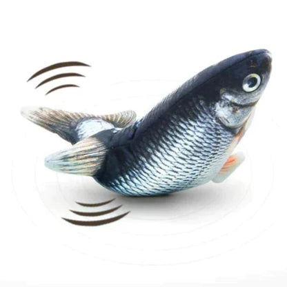 Interactive Dog Toy - Realistic Moving Fish with Motion Sensor, Rechargeable Battery, Safe for All Dogs-4