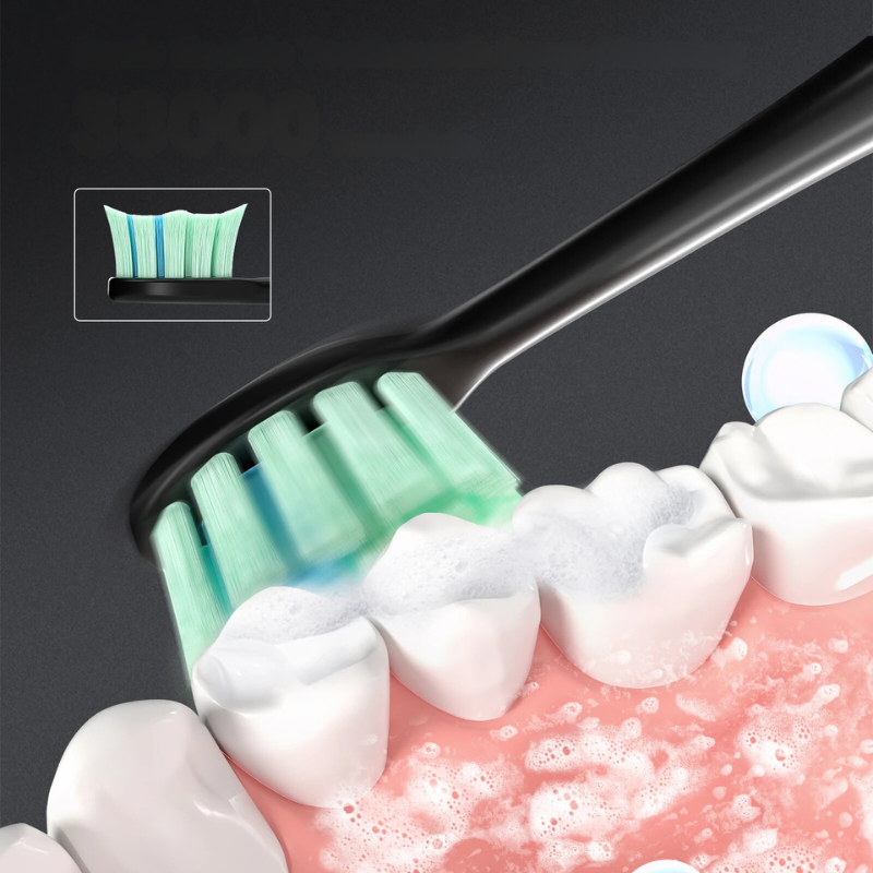 FreshPulse - Rechargeable Toothbrush with Brush Heads