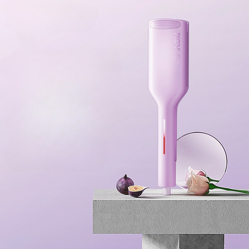 CurlElite - Rizador de Olas Profundas de Calentamiento Rápido y Antiescaldado