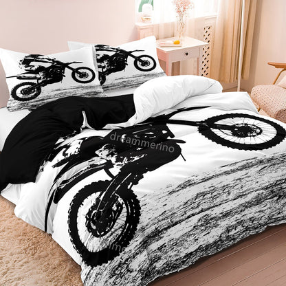 RoadWarrior - Motorcycle Duvet Cover Set