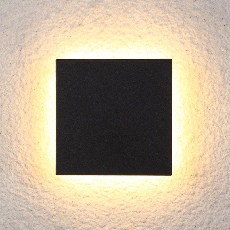 BlackAura – LED Wall Light for Garden & Hall