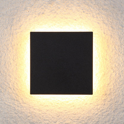 BlackAura – LED Wall Light for Garden & Hall