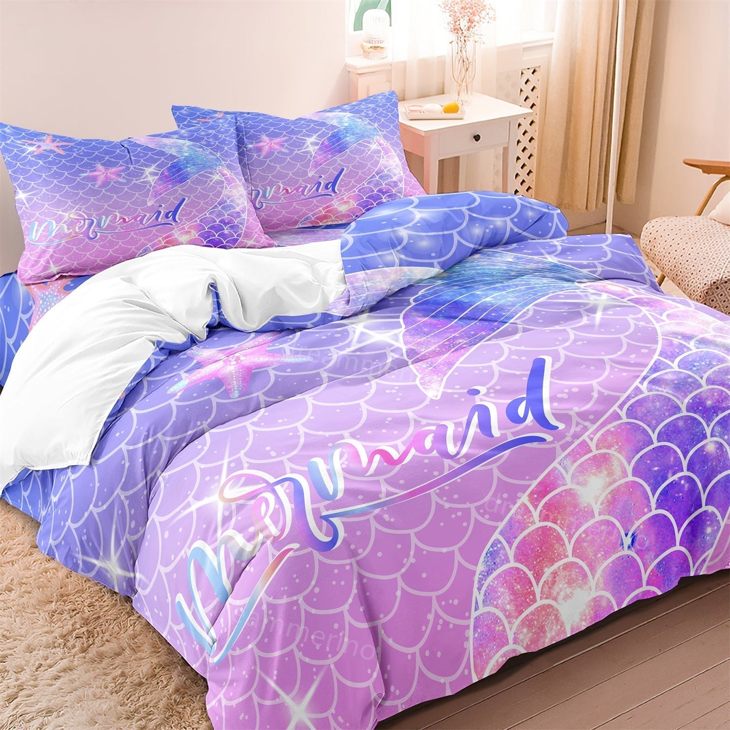 TidalMermaid - Kids’ Undersea Themed Bedding