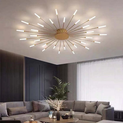 GlowHaven - Sleek Ceiling Lamp for Home Spaces