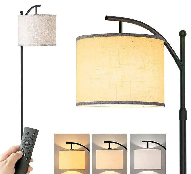 FlexAura - Lampe de sol moderne avec capuchon flexible