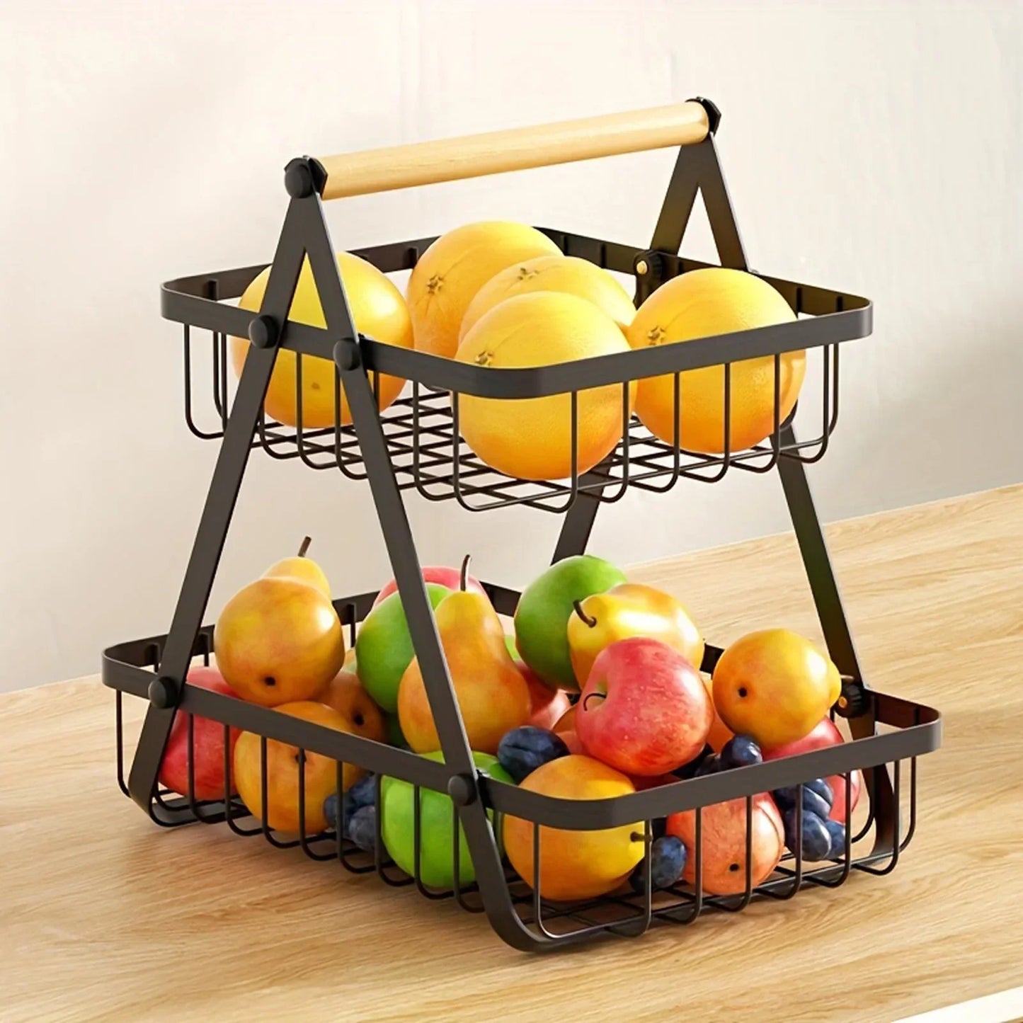 CascadeCharm - Modern Tiered Basket