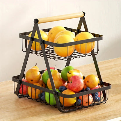 CascadeCharm - Modern Tiered Basket
