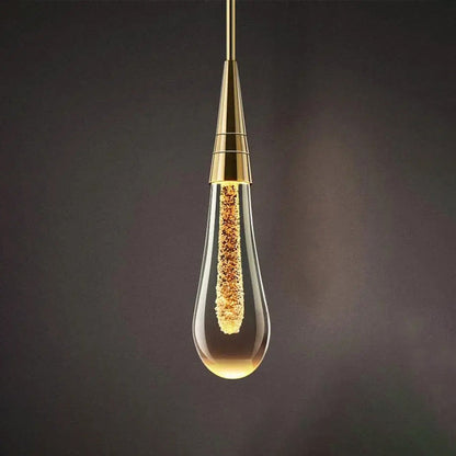 LuxeGlide – Chic Water-Drop LED Wall Lamp