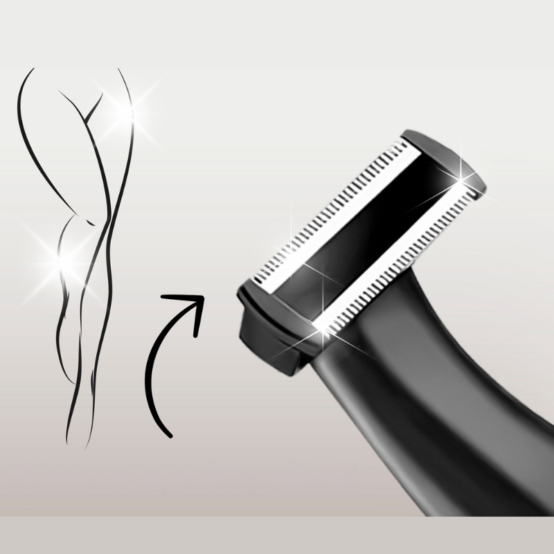 FlawlessTrim - 4-in-1 Grooming Kit for Bikini Area