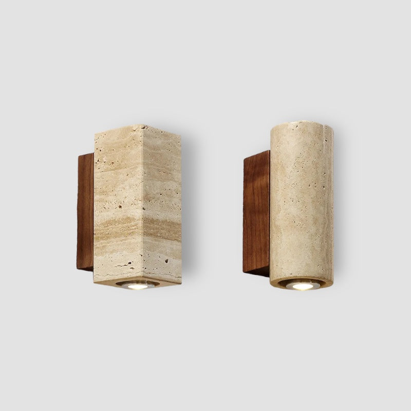 StoneGlow – Chic Wall Light Made with Natural Stone